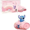 Дитяча настільна лампа Стіч баночка рожева (348B)