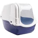 Туалет-бокс для котів MP Bergamo Romeo з фільтром 57х39х41 см синій