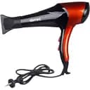 Фен для волосся Gemei GM 1766 професійний з насадкою 2600 Вт чорний (GM 1766)