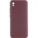 Чехол TPU Getman Liquid Silk Full Camera для Xiaomi Redmi 9A Бордовый / Marsala