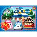 Пазлы детские Робокар Поли RR067445, 35 элементов