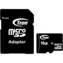 Карта пам'яті Team MicroSDHC Class 10 16GB + SD-adapter (TUSDH16GCL1003)