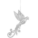 Украшение декоративное House of Seasons Птичка 9х2х16 см серебристое (8718861799439)