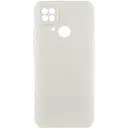 Чохол Silicone Cover Lakshmi Full Camera (AA) для Xiaomi Redmi 10C Білий / White