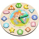 Сортер PuzzleOK Годинник Puz-22934 для дівчаток дерев'яний