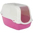 Туалет-бокс для котів MP Bergamo Romeo Corall з фільтром 57х39х41 см рожевий
