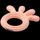 Прорезыватель для зубов BabyOno Осьминог, силиконовый, розовый (826/01)