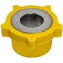 Ковпак для куріння шестеренка з композиту 1.5 см №5 Yellow (15685)