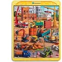 Тетріс великий Ubumblebees Будівельний майданчик PSD127 дерев'яний