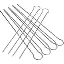 Шампура Grilli двойные 30.5 см 6 шт. в чехле нержавеющая сталь (9623)