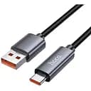 Кабель для зарядки та синхронізації Hoco X112 USB-A - Type-C 66W/5A 1 м Чорний