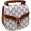 Дитяча сумка з ручкою 13х12х5 см біла (24-555)