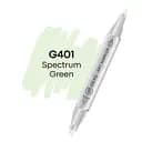 Маркер двосторонній Зелений спектр, G401, 99IDEAS