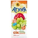 Сік Агуня Яблуко-виноград, 200 мл