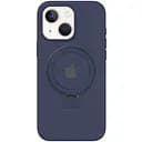 Чохол Epik Silicone Case Full Protective with Ring для Apple iPhone 15, 6.1 Dark Blue