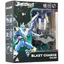 Детский игровой набор Screechers Wild S5 L1 запускатель-бластер и машинка-трансформер Галер EU686111  