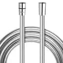 Шланг для душу 175 см Drop SH-H175-SP силіконовий - Подвійний Анти-Твіст, сірий металік