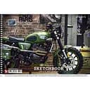 Альбом для малювання Школярик Мотоцикл 30 аркушів (PB-SC-030-8010)