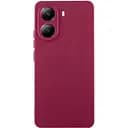 Чехол Silicone Cover Lakshmi Full Camera AA для Xiaomi 14T Pro Бордовый / Marsala