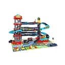 Трек MH 164 A, 64 элемента, машинки, звуковые эффекты, подсветка, механический подъемник