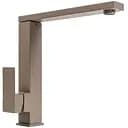 Смеситель кухонный Platinum 30 FHP (8569S) поворотный однорычажный из нержавеющей стали титан (SP000040935)