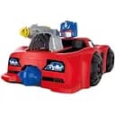 Гараж 17822 з великою трансформованою вантажівкою, що стріляє снарядами, та комплектом з 4 машинок