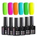 Набор гель-лаков Reglance Неоновый 7.5 мл x 6 шт.