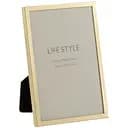 Фоторамка J-Line металева 10х15 см золота (17655)