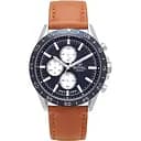 Чоловічий водонепроникний наручний годинник Royal London 41411-03 кварцовий із шкіряним ремінцем