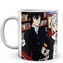 Кухоль GeekLand Bungou Stray Dogs Проза Бродячих Псів Дазай Ацуши Акутагава Чуя BSD 04 330 мл білий