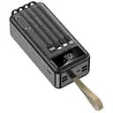 Внешний аккумулятор Sunix PB-05 50000 mAh с лампой защищенный черный