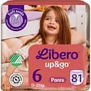 Подгузники-трусики Libero Up&Go 6 (13-20 кг) 81 шт.