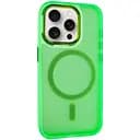 Чохол Epik TPU+PC Lily with MagSafe для Apple iPhone 13 Pro 6.1 Neon Green