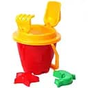 Игрушка Набор Замок ТехноК 2278TXK для игр с песком Красный