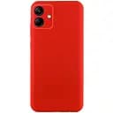 Чохол Getman TPU Liquid Silk Full Camera для Samsung Galaxy A06 Червоний/Red