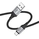 Кабель Hoco X102 USB to MicroUSB 1 м чорний