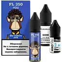 Набір компонентів для самозамішування сольової рідини Flavorlab FL350 Mini 15 мл 0-50 мг Блакитна малина Персик (16492)