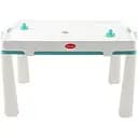 Детский пластиковый стол с насадкой для аэрохоккея Doloni Toys 04580 бирюзовый