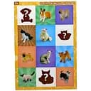 Адвент-календар з тваринами YJ 100 F 12 колекційних фігурок, висота 3.5 см