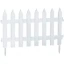 Садовое ограждение Prosperplast Garden Classic 3.6 м белое (IPŁSU2-S449)