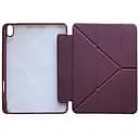 Чохол Smart Case Clear+stylus для Apple iPad Air 4 10.9/Air 5 10.9 темно-червоний