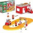 Конструктор Dede Пожарная часть (3323)