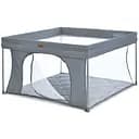 Манеж El Camino ME 1196 SWIFT 4 Gray для дітей 6–24 міс. зручний і безпечний складний сірий