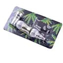 Трубка курильна металева HL-YD-324 Silver (15657)