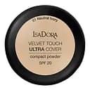 Компактная пудра для лица IsaDora Velvet Touch Ultra Cover SPF 20 тон 61 (Neutral Ivory) 7.5 г (551390)