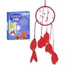 Набір для творчості Limo Toy Ловець снів кільце 13 см, шкіряний шнур, намистини, пір'я M5871UA 