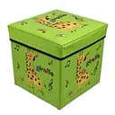 Тканинний короб-органайзер C 68854-1 розкладний зелений 30 х 30 х 30 см