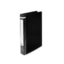 Папка пластиковая с 2-мя кольцами, А4 (25 мм), Jobmax, BM.3161-99 (в ассортименте)