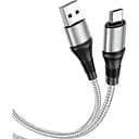 Кабель Hoco X50 Excellent charging data cable for Micro Сірий