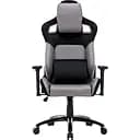 Геймерское кресло GT Racer черное с серым (X-2420 Black/Gray)